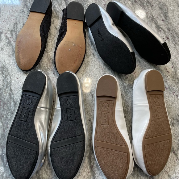 Sam Edelman Ballet Flats 4 pairs size 8.  Good condition. Non smoking home. - Picture 2 of 2